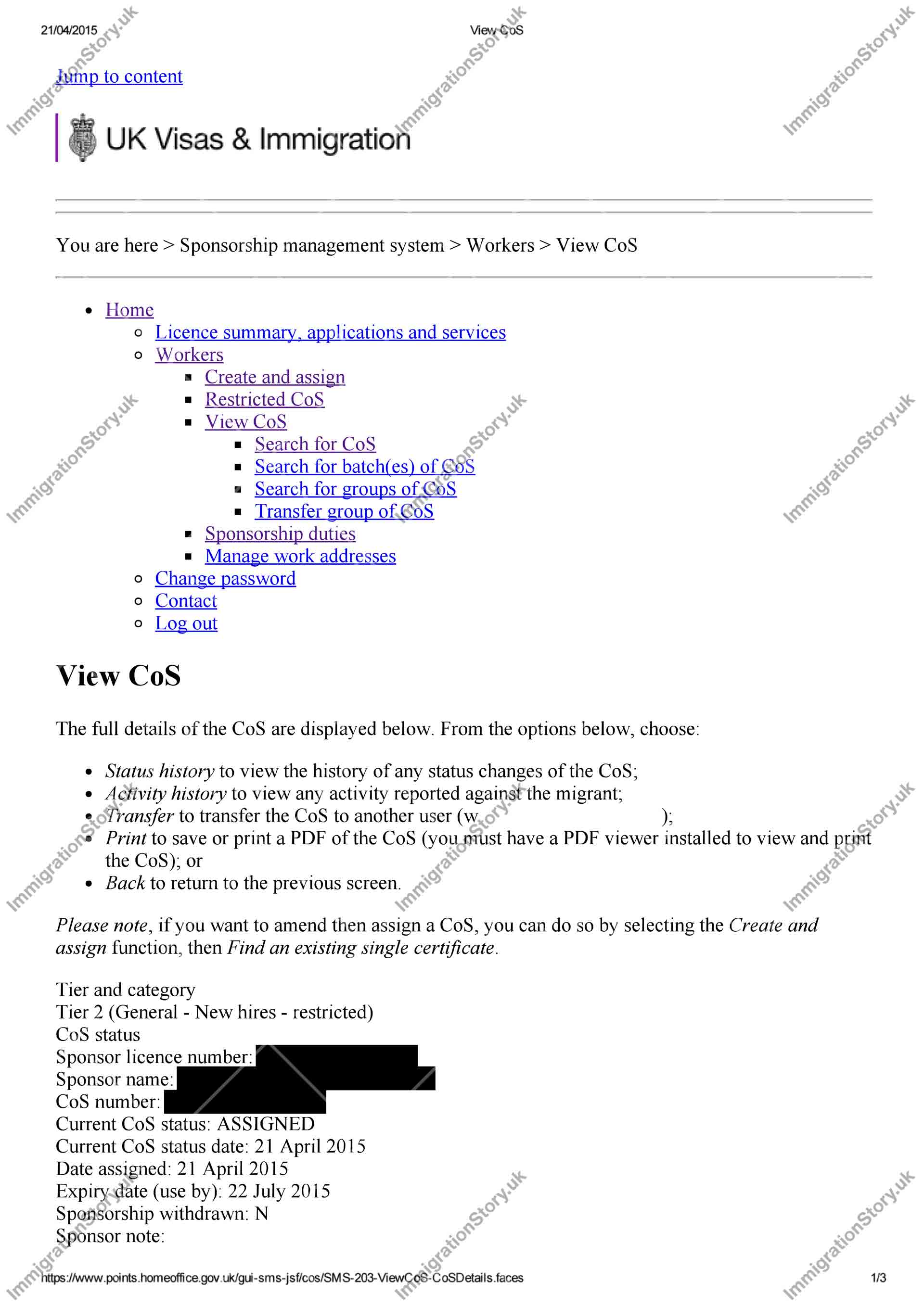 sponsorship requirements for uk visit visa